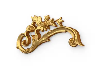 Classic decor ornament 331 3D model