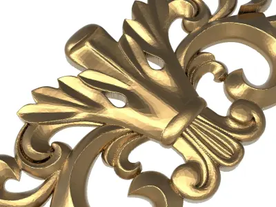  decorative pattern ready for 3D printing 3D model 51