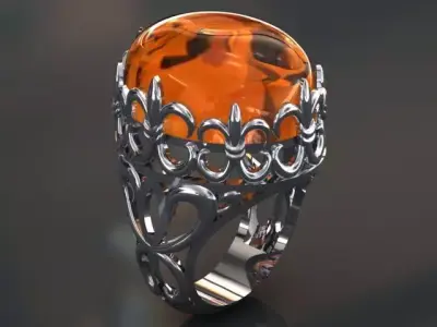 opal fence 3D print model