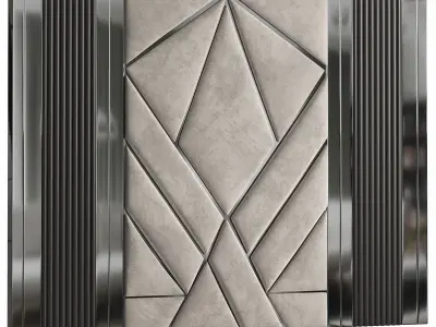 wall panels 032 3D model