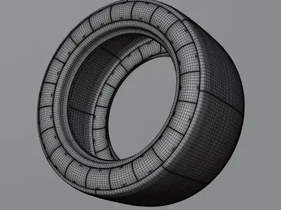 Michelin Pilot Sport Slick 3D model
