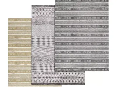 Rug Set 1290 3D model