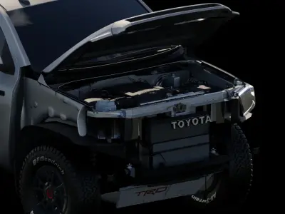 Toyota tundra 2020 TRDPRO 1 cab V1 3D model