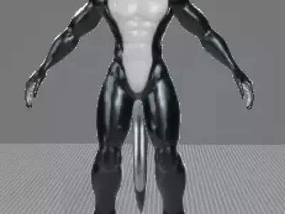 Humanic Shark Free low-poly 3D model