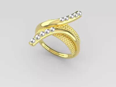 Crazy ring Free 3D print model