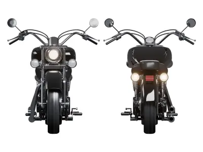 Honda Shadow 3D model