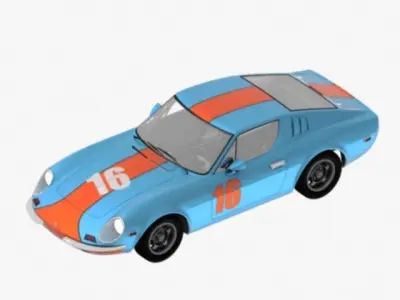 PUMA GTE 1970 3D MODEL 3D model