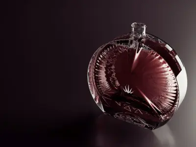 Tequila Bottle  3D model