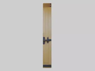 Dutch door model 2 3D model