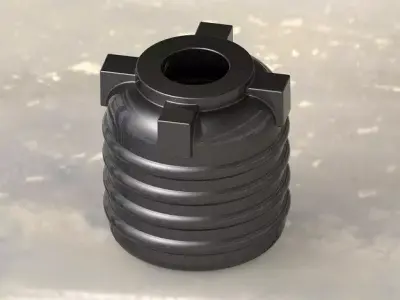 Mini Storage Water Tank 3D print model