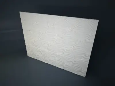 03 DECORATIVE WALL MOLD Low-poly 3D model