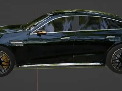 Mercedes Gt63 Amg 3D model