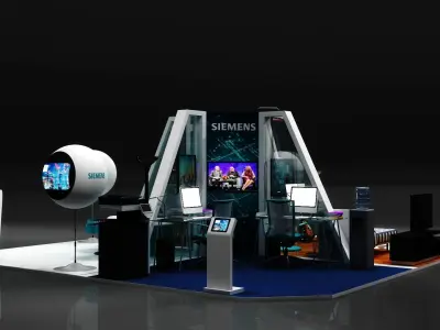 Exhibition Stand  3D model