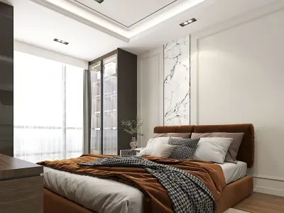 Interior Apartment Gp Slipi 3D model