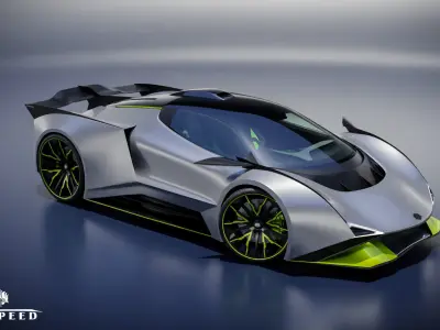 Concept Lightspeed 3D model