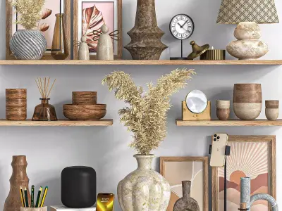 Decorative set 12 3D model