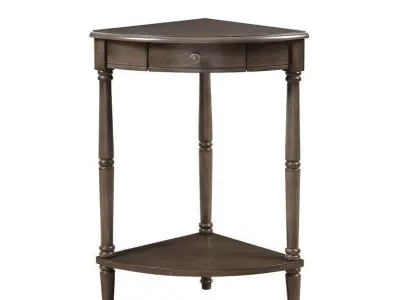 Rawls Legs End Table Storage 3D model