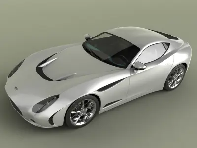 Zagato Perana Z-One 3D model