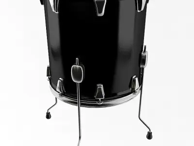 Floor Tom Drum 3D model
