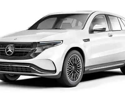 Mercedes-Benz EQC 400 2020 3D model