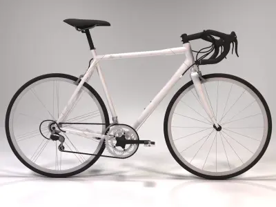 Road bike Generic Rigged  3D model