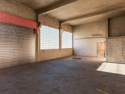 scanned detailed workshop - reworked 3D model