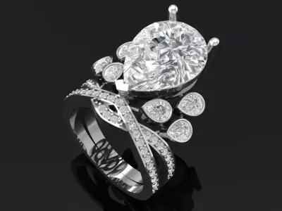 God ring 10  Free 3D print model