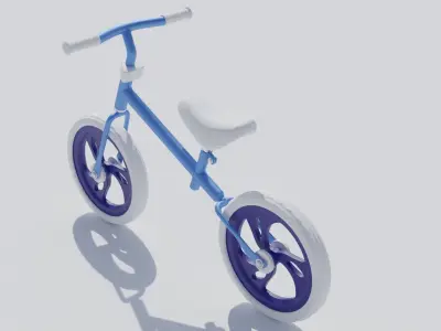bicycle for kids 3D model