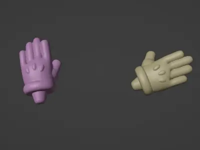 Mario Kart 64 90 style 3D print model