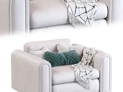 Armchair Ludovica Mascheroni 3D model