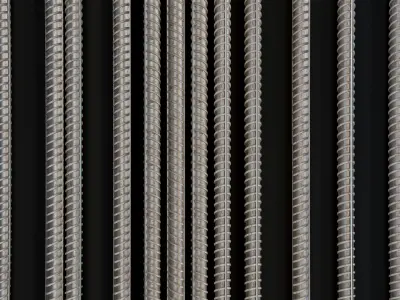 Rebar- Rusted Reinforcement 3D model