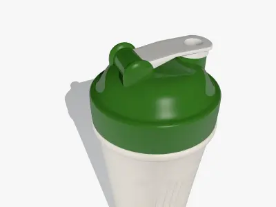Green Sports Shaker Cup 3D model