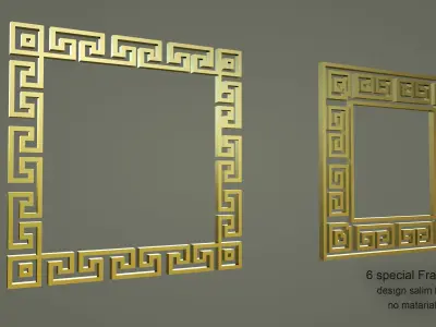 special frames 3D model