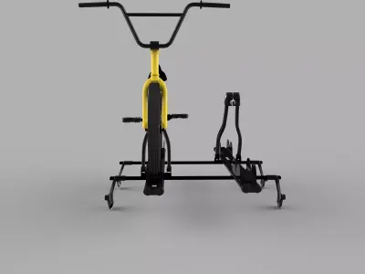 Roof Bike Rack Carrier 3D model