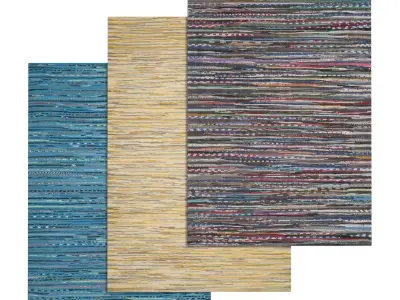 Rug Set 429 3D model