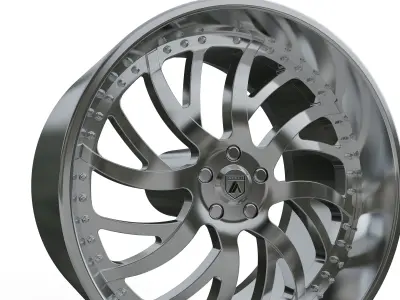 ASANTI AF862 WHEEL  3D print model