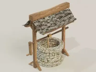 Wiching Well  Free 3D model
