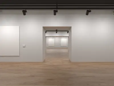 Art Gallery 001 3D model