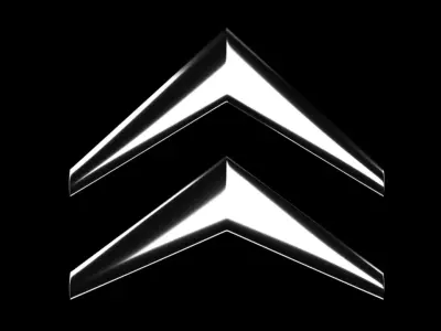  Citroen C3 2006-2009 Front Grille Emblem 3D print model