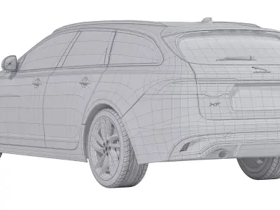 Jaguar XF Sportbrake 3D model