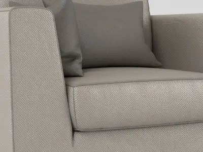 Machalke Armchair 2 3D model