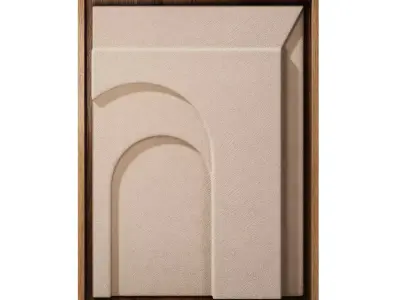 Archway Relief No 23 Artwork by Natasja Lykke 3D model