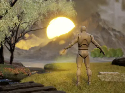 Sunny Valley - Unreal Engine 3D model