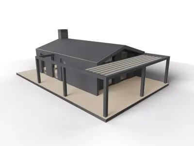 Shadowline Pavilion 3D model