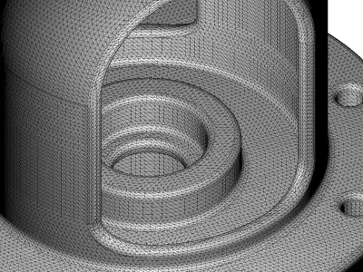 Plastic Automotive Differential Case Toy 3D model