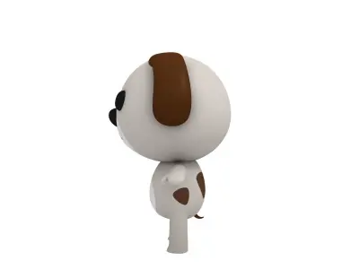 Little Dog 3D model