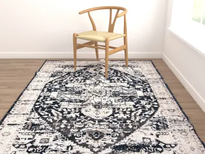 Rugs No 675 Low-poly 3D model