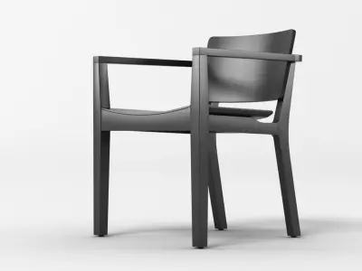 Zeitraum Comfort Chair 3D model