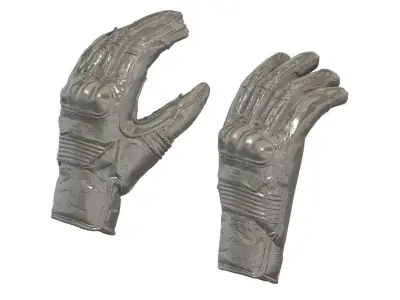 Motocross Gloves 1-12 Scale 3D print model