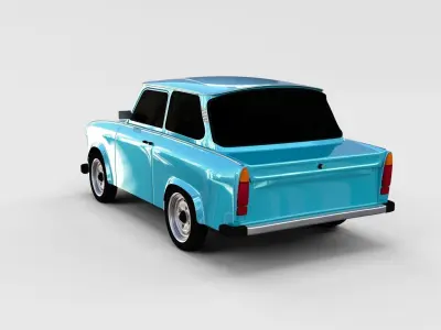 Trabant 601 rev 3D model